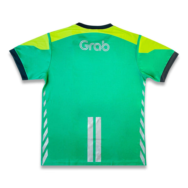 Grab Customised 100% RPET UV Protection Crew Neck Long Sleeve Shirt - Shevron