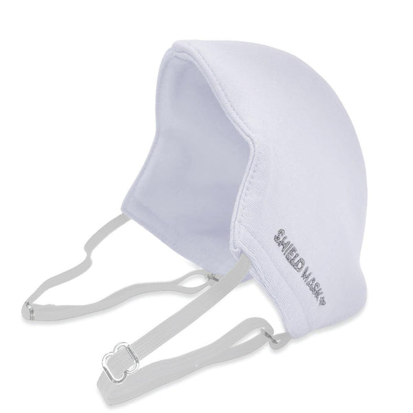 ShieldMask+ (Kids) - Ultrasoft Bamboo Edition (WHITE) - Shevron