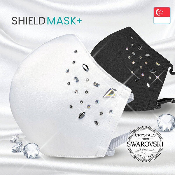 ShieldMask+ Swarovski Crystals - Shevron