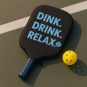 Pickleball Paddle Cover- Fun
