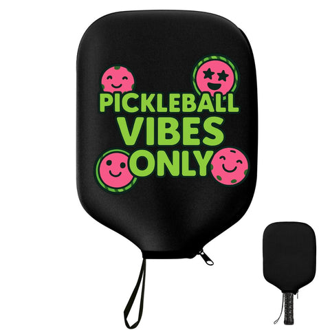 Pickleball Vibes Only Paddle Cover