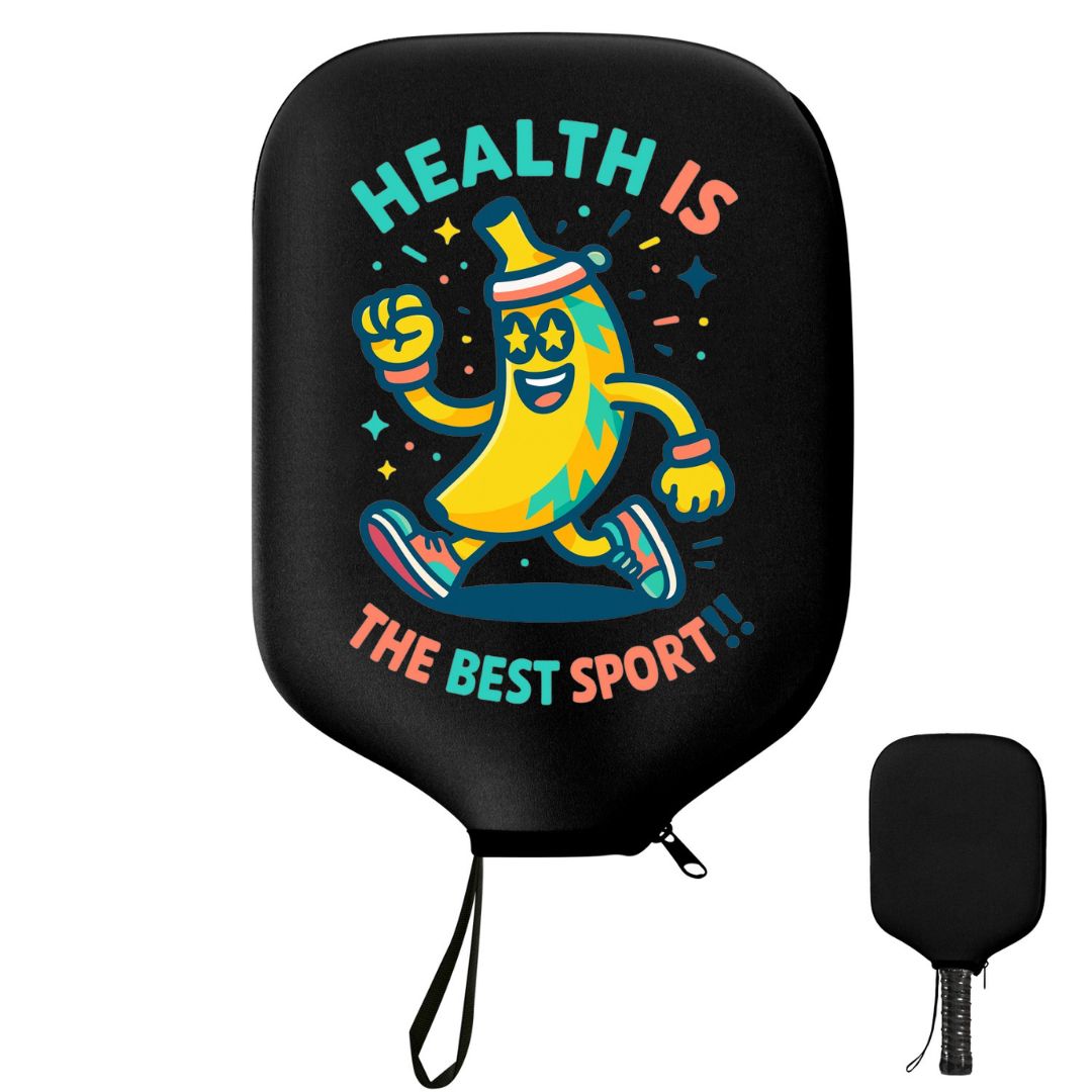 Health Is the Best Sport Paddle Cover