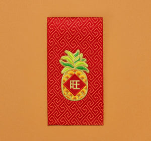 2024 Silk Embroidered Red Packet