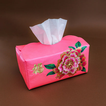 2026 福 Tissue Box Holder