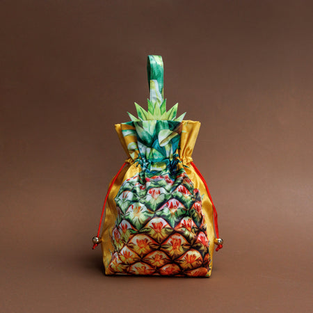 2025 Pineapple Tangerine Pouch