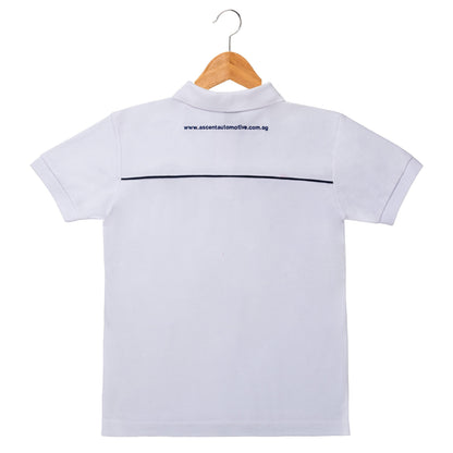 Ascent Automotive Customize Polo Shirt with Piping - Shevron
