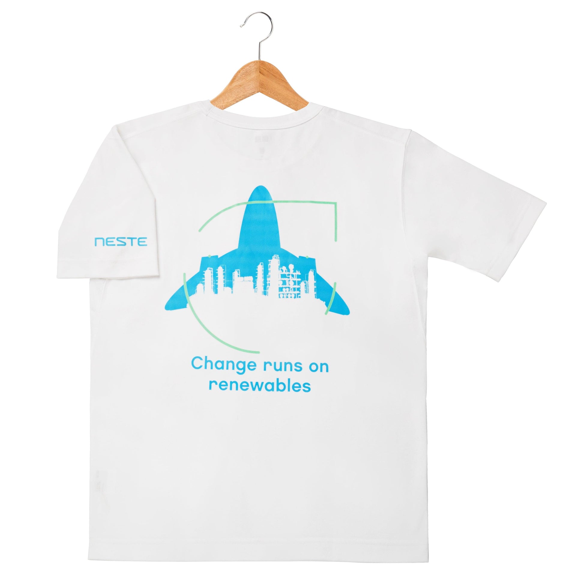 Neste MEN DRY-EX Crew Neck Short Sleeve T-Shirt (Cotton Like) - Shevron