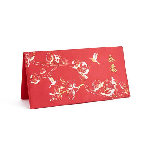 Raffles Hotel Red Packet Pouch - Shevron