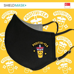 Shieldmask+ (Adult) - Positivi Tea [Limited Edition] - Shevron
