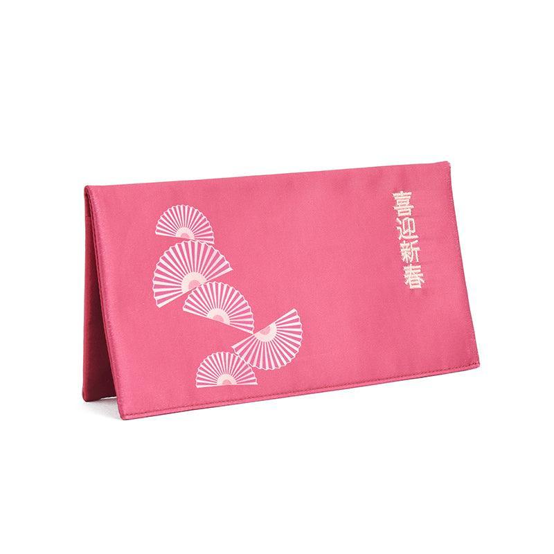 Takashimaya Red Packet Pouch - Shevron