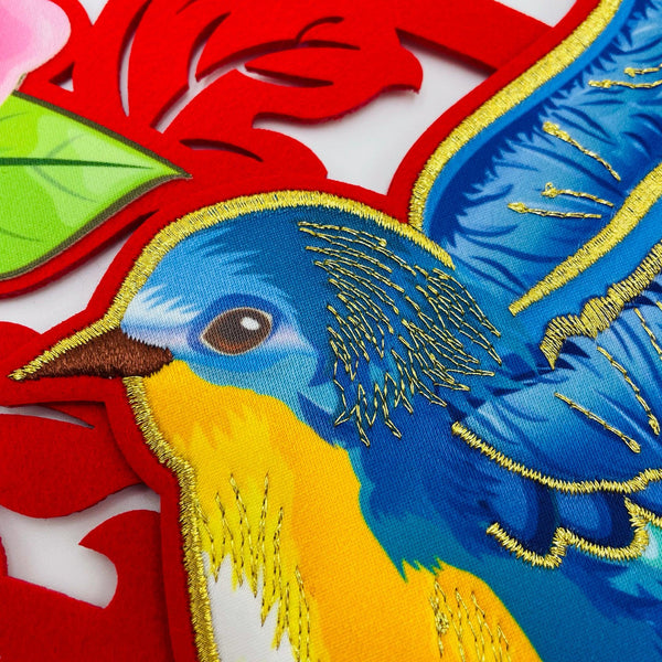 Wall Decoration - 花开富贵 - Shevron